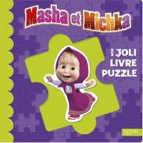 MASHA ET MICHKA - MON JOLI LIVRE PUZZLE