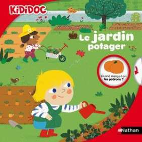 Le jardin potager - Livre animé Kididoc - Dès 4 ans