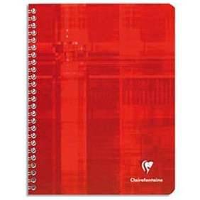 CAHIER SPIRAL 17*22. 224P SEYES 90G