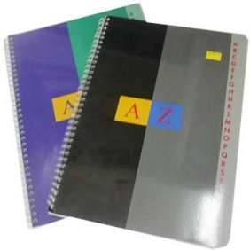 REPERTOIRE SPIRALE  A4 180 PAGES 5*5