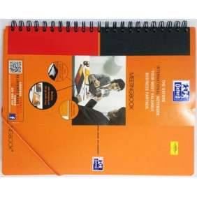 BLOC MEETINGBOOK RELIURE INTEG LIGNE A4+ 240*310. 160PAGES 80GRS TRAVERS
