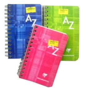 CARNET REPERTOIRE INTEGRALE 110*170 180 PAGES Q5*5   90Grs