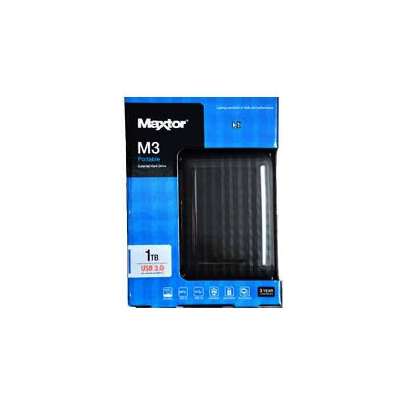 DISQUE DUR EXTERNE MAXTOR 2.5 1TB USB 3.0 DISQUE DUR EXTERNE MAXTOR 2.5 1TB USB 3.0