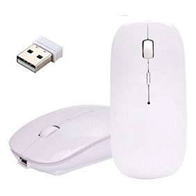 Souris optique sans fil blanc (100103)