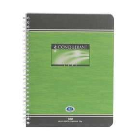 CAHIER SPIRALE A4 100PAGES 70GRS Q5*5