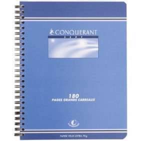 CAHIER SPIRALE 17*22 180PAGES 70GRS SEYES