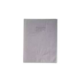 PROTEGE CAHIER 17*22 GRIS