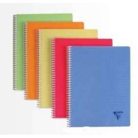 CAHIER SPIRAL A4 180PAGES SEYES  POLYPROPYLENE