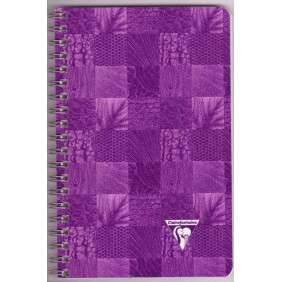 CARNET SPIRALE 11*17. 100PAGES Q5*5   70GRS