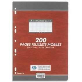 FEUILLE MOBILE A-P A4 80GRS PAQUET 50 SEYES