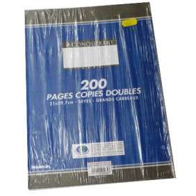 COPIE DOUBLE N-P A4 200PAGES 70GRS PAQUET 50 SEYES