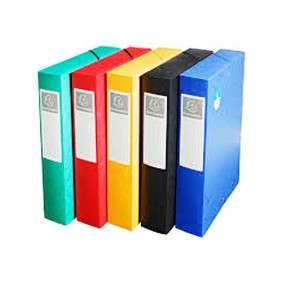 BOITE CLASSEMENT DOS 60 EXABOX ASSORTIE