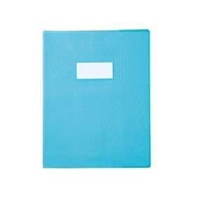 PROTEGE CAHIER 17*22 BLEU CLAIR