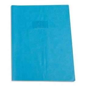 PROTEGE CAHIER 24*32 LUXE BLEU CLAIR   515 02