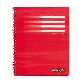 CAHIER SPIRALE 24*32 180PAGES 70GRS SEYES
