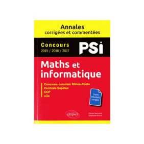 MATHS, BCPST : ANNALES CORRIGÉES ET COMMENTÉES, CONCOURS 2015, 2016, 2017 : AGRO-VÉTO, G2E, ENS ALERTE