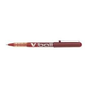 ROLLER ENCRE LIQUIDE ROUGE V-BALL 0.5 POINTE FINE