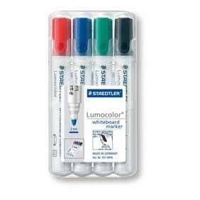 MARKER STABILO EFFACABLE A SEC POINTE OGIVE POCHETTE 4