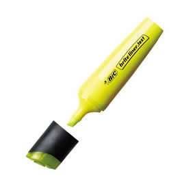 SURLIGNEUR BRITELINER TEXT JAUNE