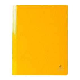 CHEMISE DE PRESENTATION LAMELLE JAUNE POLYPRO 4492-04