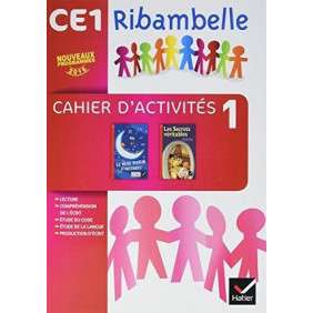 RIBAMBELLE CE1 SERIE ROUGE ED. 2016 - CAHIER D'ACTIVITES 1 PAS VENDU SEUL