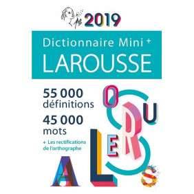 MINI PLUS DICTIONNAIRE DE FRANCAIS 2019