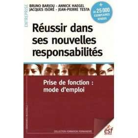 REUSSIR DANS SES NOUVELLES RESPONSABILITES