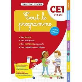 BOSCHER, TOUT LE PROGRAMME CE1 2016