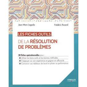 LES FICHES OUTILS DE LA RESOLUTION DE PROBLEME