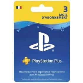 CARTE PSN ABONNEMENT 3 MOIS