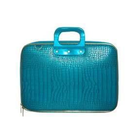 GOLD COCCO 15 INCH BRIEFCASE COULEUR TURQUOISE