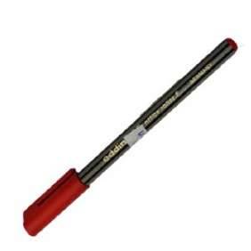 STYLO BILLE POINTE FINE ROUGE