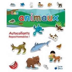 ANIMAUX (AUTOCOLLANTS POSITIONNABLES BOUT CHOU