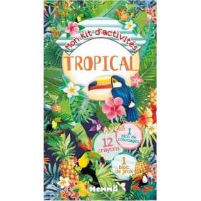 TROPICAL MON KIT D'ACTIVITES