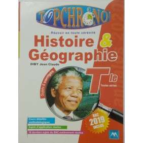 TOP CHRONO HISTOIRE GEOGRAPHIE TLE TTES SERIES ED 2019