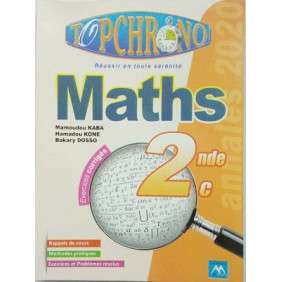 TOP CHRONO MATHS 2NDE C ED 2020