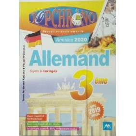 Top chrono allemand 3E ed 2020