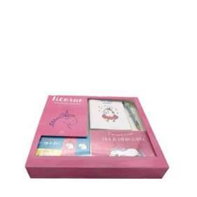 MON COFFRET PAPETERIE LICORNE