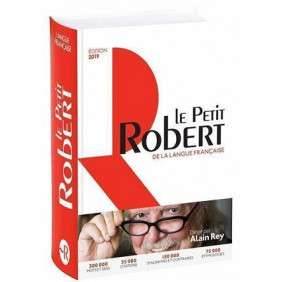 LE PETIT ROBERT DE LA LANGUE FRANCAISE