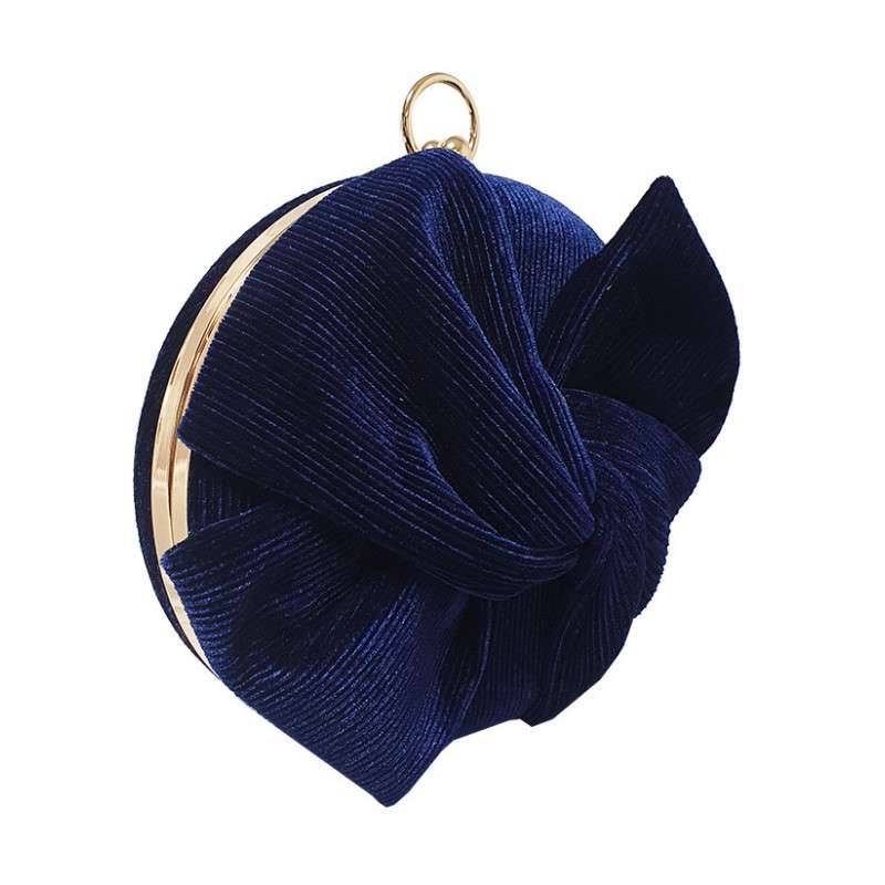 POCHETTE FEMME SAC DE SOIREE MARINE