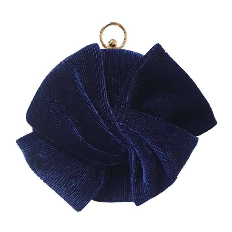 POCHETTE FEMME SAC DE SOIREE MARINE