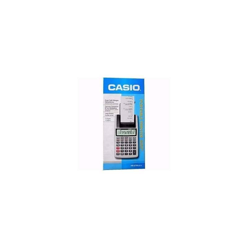 CALCULATRICE DE BUREAU A BANDE 12 CHIFFRES CASIO HR-8TM-GY-A