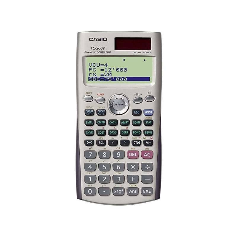 CALCULATRICE FINANCIERE CASIO -FC-200V