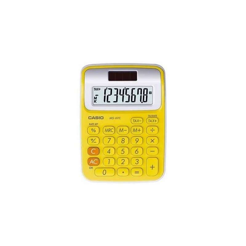CASIO MS-6VC-YW CALCULATRICE DE POCHE