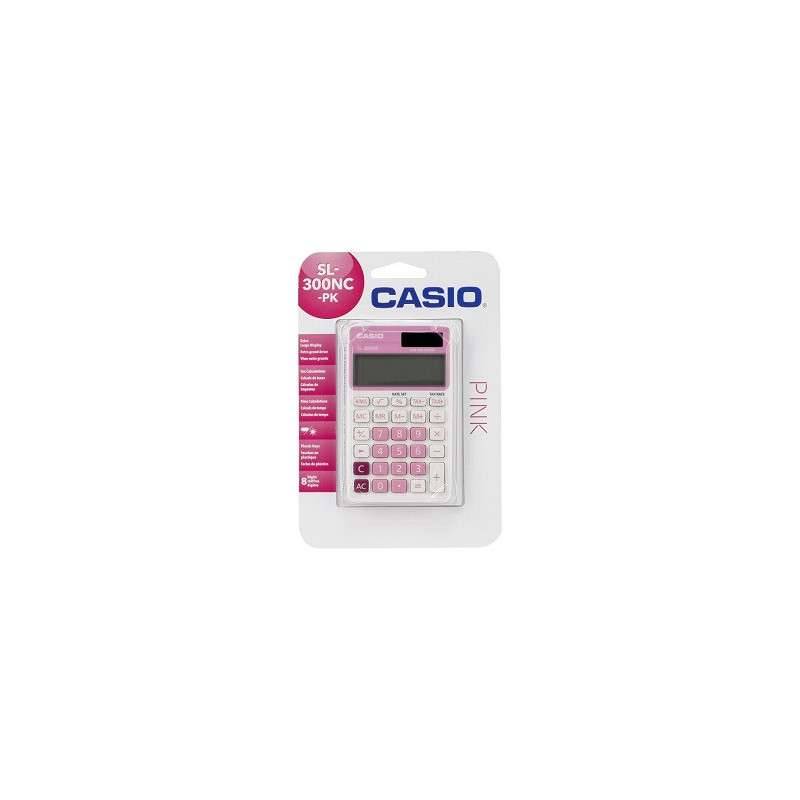 CASIO SL-300NC-PK CALCULATRICE ROSE