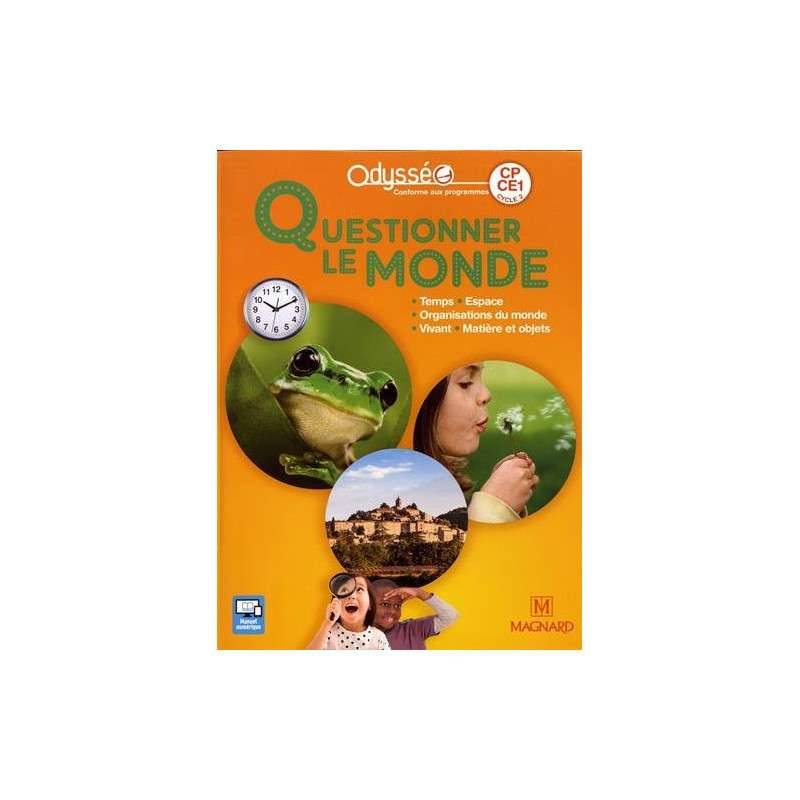 Page De Garde Questionner Le Monde Cp Questionner le monde CP CE 1 CYCLE 2 ODYSSEO - Rentrée Scolaire 202...