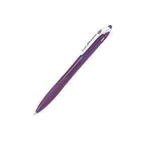 STYLO BILLE REXGRIP FIN VIOLET BERGREEN