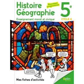 Histoire Geographie Emc 5e 17 Mes Fiches D Activites Rentree Sc Histoire Geographie Emc 5e 17 Mes Fiches D Activites Rentree Sc