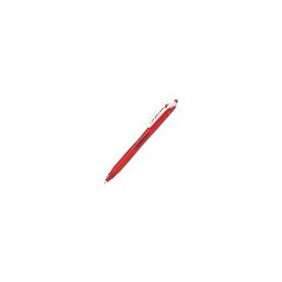 STYLO BILLE REXGRIP FIN ROUGE BERGREEN