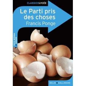 LE PARTI PRIS DES CHOSES